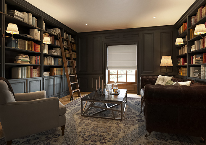 Stamford, Linen - Roman Blind - Image 6